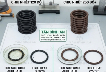 Nên chọn Phốt NBR hay Phốt FKM Viton