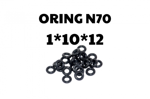 Oring NBR 70 độ dày 1mm, lỗ trong 10mm 