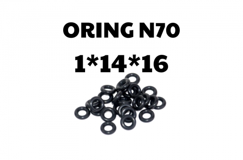 Oring NBR 70 độ dày 1mm, lỗ trong 14mm 