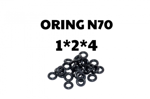 Oring NBR 70 độ dày 1mm, lỗ trong 2mm