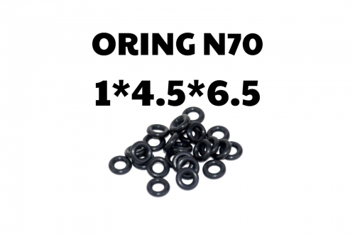 Oring NBR 70 độ dày 1mm, lỗ trong 4.5mm 