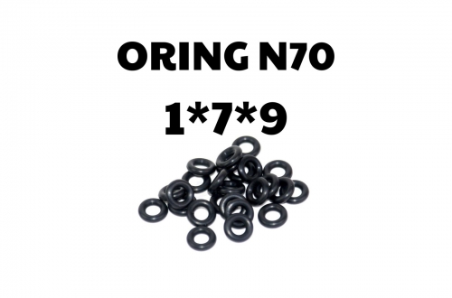 Oring NBR 70 độ dày 1mm, lỗ trong 7mm  