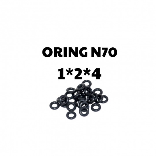 Oring NBR 70 độ dày 1mm, lỗ trong 2mm