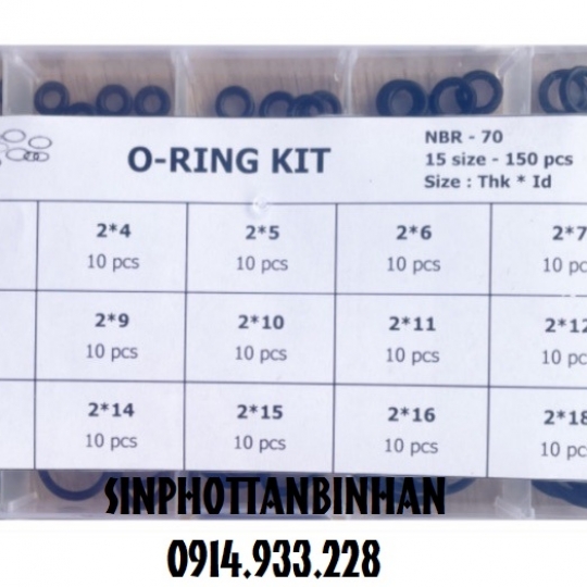 Oring hộp N70 size mỏng 1ly - 1.5ly - 1.78 ly - 2 ly